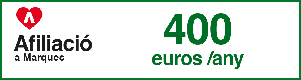 Afiliació 400 euros/any
