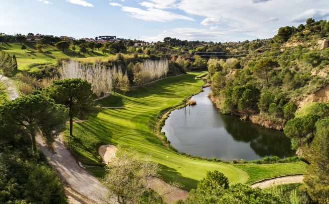 Imatge aèrea del Club de Golf Barcelona