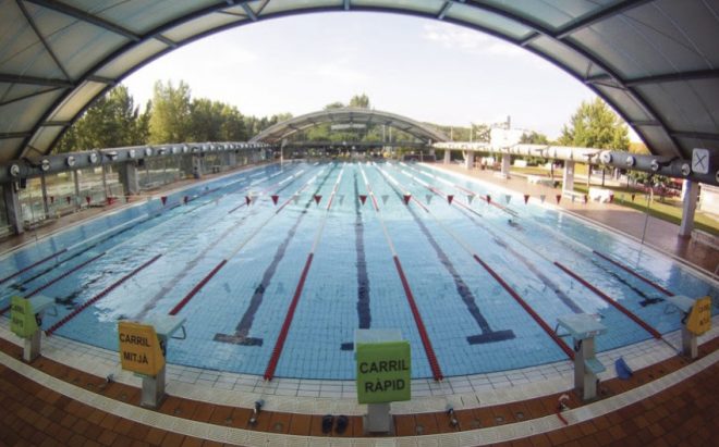 imatge de les piscines del Complex Esportiu Sant Ponç de Girona