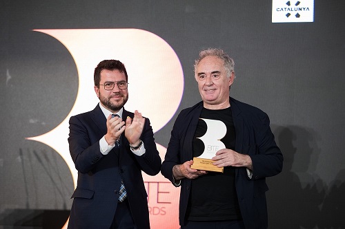 Ferran Adrià va ser guardonat amb el Bite honorary award en la primera edició d'aquests premis